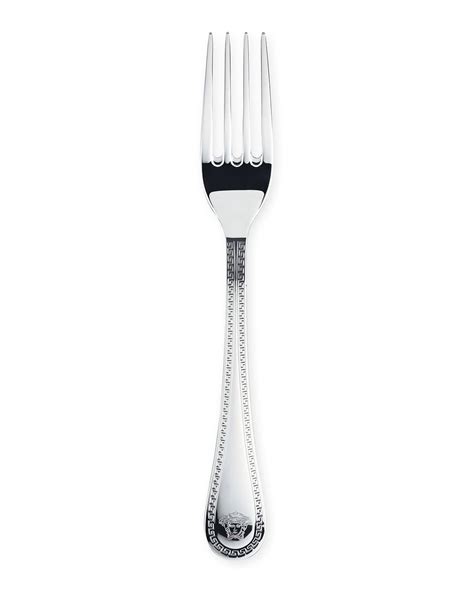 Versace Versace Greca Stainless Steel Table Fork 